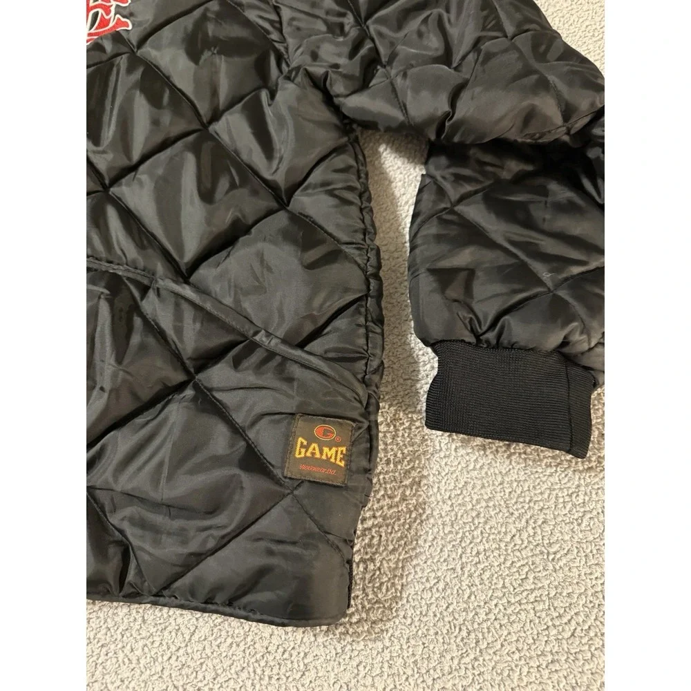 Chicago Fire Department Letter Nest Quilted Coat Game Workwear 2XL
